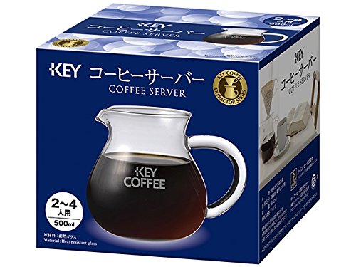 キーコーヒー コーヒーサーバー 2*4人用(500ml)