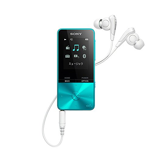 ソニー ウォークマン Sシリーズ 4GB NW-S313: MP3プレーヤー Bluetooth対応 最大52時間連続再生 イヤホン付属 2017年モデル ブルー NW-S