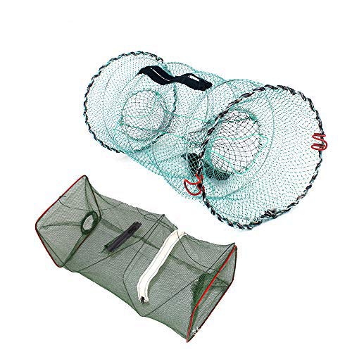 魚捕り 魚キラー 2個セット 魚網 折り畳み式 エビ/カニ/魚など ばっちり捕獲