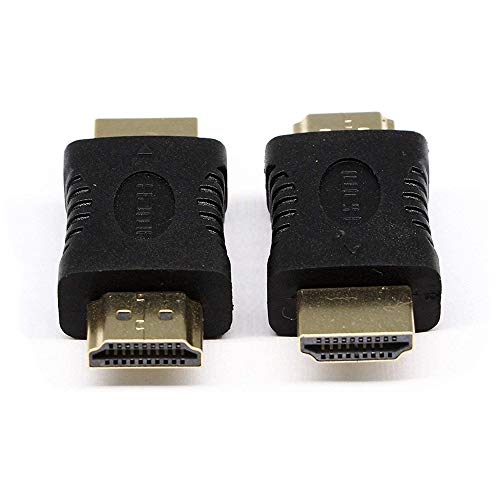 SinLoon HDMI オス - オス アダプタ 19ピン HDMI オスタイプ A - HDMI オス タイプ A M/M エクステンダ アダプタ コンバータ カプラ コネ