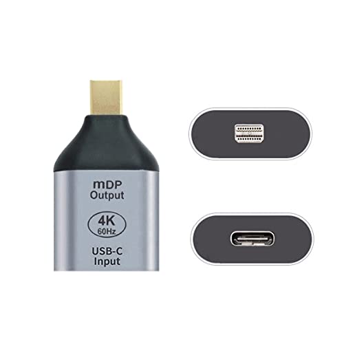 chenyang CY USB C - Mini Displayport コンバーター USB 3.1 Type C メスソースからミニディスプレイポート シンク HDTV アダプター 4K