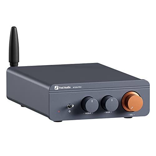 『アップグレード新品』Fosi Audio BT20A Pro 300W x2 TPA3255 Bluetooth 5.0 パワーアンプ ホーム オーディオ ステレオ 2チャンネル ア