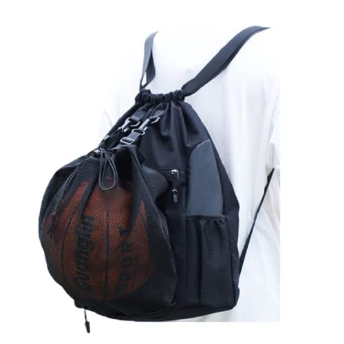 [pkpohs] バスケットボール バッグ リュック ボールバッグ サッカー バスケット ポケット 軽量 メッシュ