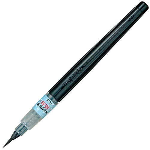 個装サイズ/重さ:幅40*奥行15*長さ230mm/20g 本体サイズ/重さ:軸径13*長さ175mm/15g 材質:前軸、キャップ:再生PP、後軸:再生PE、穂先:ナイロン繊維 スタイル:極細 ぺん