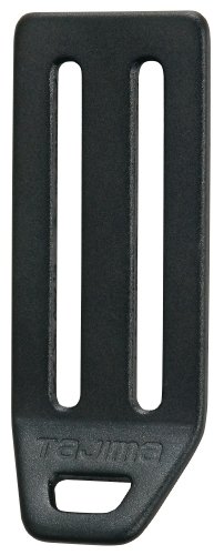 ブラック 色:ブラック 重量:16g 材質:アルミ 安全帯用D環止め 50mm幅ベルト用