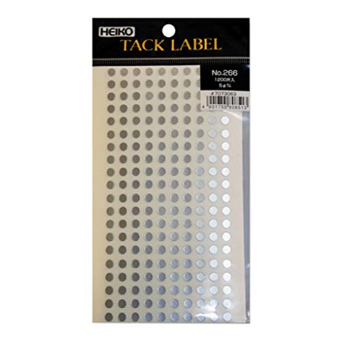 サイズ: φ5mm 入り数: 1200片入り (200片*6シート)