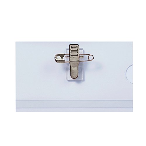 【仕様】クリップ・ピンタイプ (横型) 【入数】10個入り 【中紙寸法】55*91mm 【特長】クリップ・安全ピン付 【材質】再生PET樹脂製・0.4mm厚
