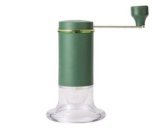 40ml 【セラミック製の臼】セラミック刃だからサビずに清潔。金気も出ないので、風味を損ねずしっかり挽ける 【粗さ調節機能付き】ツマミを回してお好みの粗さで挽くことができる 【茶葉専用ミル*手挽きタイ