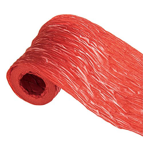 レッド 10m巻 サイズ：50cm*10m巻 仕様：製造工程上、はじめの約1cmに3mm幅程度のり付けをしております。