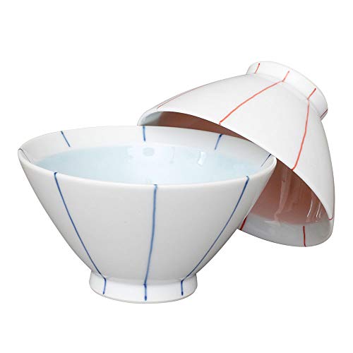 本体サイズ／(大)約 口径11.8cm * 高さ6.4cm 165g/個 (小)約 口径11cm * 高さ5.9cm 135g/個 素材・材質／磁器 原産国／日本製 長崎県 食器洗浄機：使用可* 電子