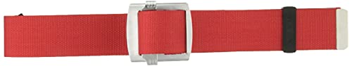 仕様：胴ベルトのみ ベルト色：レッド バックル：スチールスライド ベルトサイズ：M(幅50mm*長さ1,200mm) 重量：約270g
