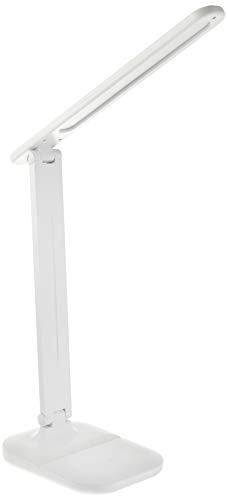 *電源:DC5V(USB) *光源:LED(白色・電球色 相当) *直下照度:1320lx(測定高30cm)※白色最大調光時 *質量(本体のみ):約480g 付属品:USBケーブル(コード長 約1ｍ)