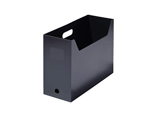 オールグレー スクエア 本体サイズ:約W13*D34*H25.4cm 重量:約630g 付属品:インデックスシール A4サイズのファイルスタンド 生産国:日本 素材・材質:ポリプロピレン 不透明で中身