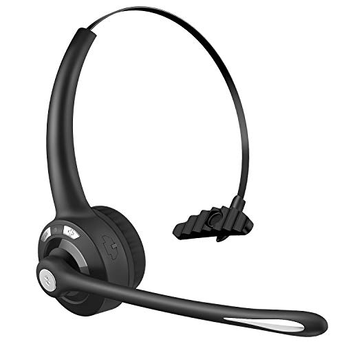 【簡単なペアリング＆ワイヤレスで自由】このヘッドセットは33フィート以内のBluetooth 5.0対応デバイスとのペアリングが可能である。同時に2台のbluetooth V5.0デバイスとのペアリン