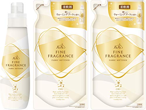 *品 名: 柔軟仕上げ剤 *内容量: 本体 600ml 詰替 500ml 2個 *成 分: 界面活性剤（第四級アンモニウム塩）、安定化剤、香料、抗菌剤 *用 途: 衣料品用（綿/毛/絹/合成繊維） *