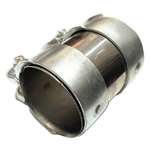 60mm * マフラーバンド 50を使用した自作のマフラー ジョイント 38やサイレンサーの取り付けには最適です。このバンドは、音質や音量の調整を目的としたカスタマイズに役立ち、バイクや自動車の排気シ