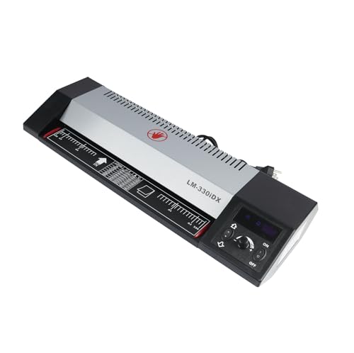 商品仕様：AC110 50HZ 600W; 4本ローラー ; 最大ラミネート幅(mm)330; 最大ラミネート厚さ(mm)：1.2mm; コールドとホットラミネート機能;厚さ(μm)最大フィルム：25