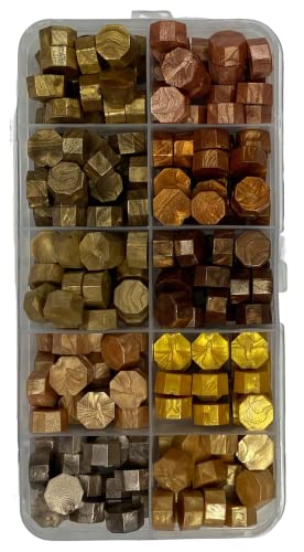 メタリック 10色セット シーリングワックス用ビーズのセットです。ライトカラー/ダークカラー/ミックスA/ミックスB/レッド/パープル/メタリックなど、豊富なカラーアソートを取り揃えました。10色/1