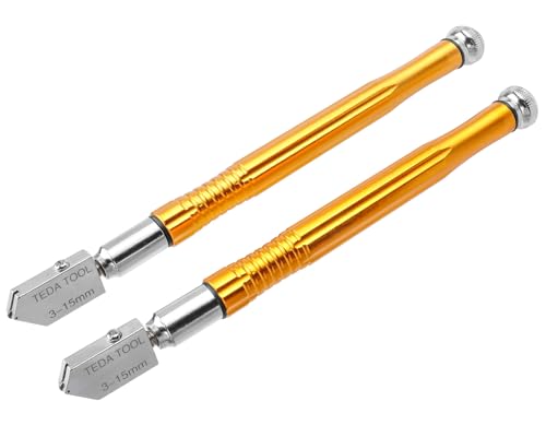 【仕様】：：全長：180mm、刃部材質：特殊硬質合金鋼、 切断板厚：3-15mm。 【素材】：ガラスカッターは超硬ダイヤモンドカーバイド製で、高硬度、シャープな切れ味、耐久性に優れています。 【人間工