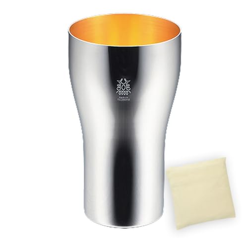 タンブラー：サイズ 約φ7.5*13.5cm、重量 約153g、容量 約440ml、原産国：日本製 （エコバッグ ベトナム製 セット） Eco bag：本体 約W36x H37x D10.5cm（船底
