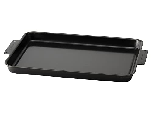 サイズ:330*500*35mm 材質:2.5mm厚黒皮鉄板(クリア防錆塗装) 重量:3.6kg 焚火の強大な熱量にも耐える大判のプレートです。 焚火台Lグリルブリッジにセットできます。