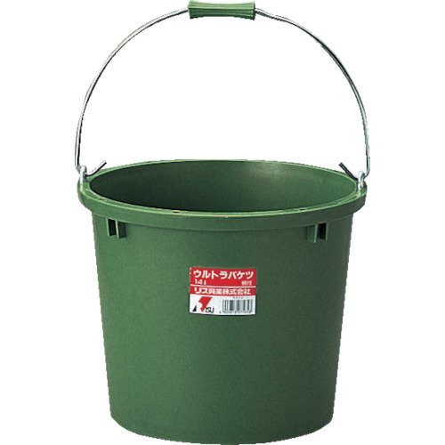 外寸:直径327*高さ257mm 重量:1.2kg 材質:EVA 容量:14L カラー:グリーン 仕様:目盛付(内側)、柄付