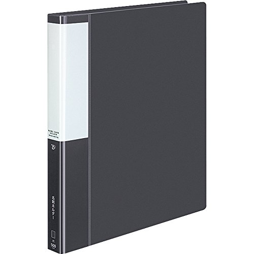 グレー 【寸法】33*270*312mm 【仕様】ヨコ入れ、30穴 【台紙枚数】25枚 【サイズ】A4 【色】ダークグレー 【収容数】500名