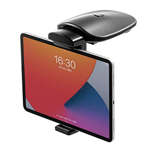 【対応機種】7型*10.1型(幅15*20cm)の各種タブレットPCを車のダッシュボードに取り付けできるタブレット用車載ホルダーです。(※i Pad miniをご使用の場合縦置きのみの対応です。横向き