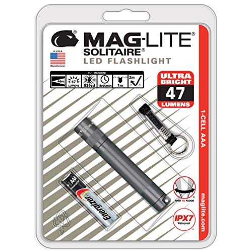 グレー 81mm 付属品:ランヤードリング 使用電池:単四電池*1本(お試し電池付き) ※電池は必ず外して保管してください。 ※電池からの液漏れは保障されません。