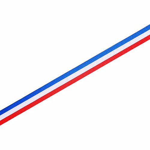 サイズ：巾12mm*30ｍ巻 内容量：1巻 色：ブルー/ホワイト/レッド（フランス国旗カラー） 素材：レーヨン・ナイロン 商品特徴：国旗の色をイメージしたリボン