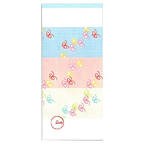 【サイズ】幅8*高さ18*厚さ0.5cm 【表紙】新鳥の子 【本文紙】新奉書風 30枚綴り 【生産国】日本 【その他】神坂雪佳のデザインを一筆箋にしました。30枚綴・3柄・罫線あり。