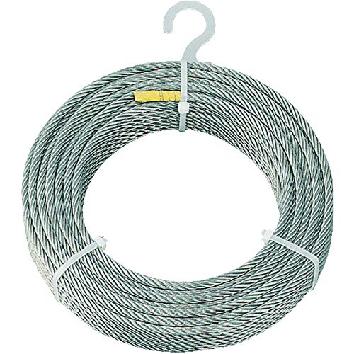 Φ6.0mm ロープ径(mm):6.0 長さ(m):100 使用荷重(kg):400 ステンレスワイヤロープの構造:3mm 7*7、4mm 7*19、6mm 7*19 ステンレス(SUS304)
