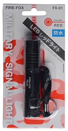 ・LEDカラー： 赤色1色 ・使用電池： 単3電池*1本（付属） ・サイズ： （ヘッド径）20mm *（全長）95mm ・重量： 60g ・クリップ、ストラップ付