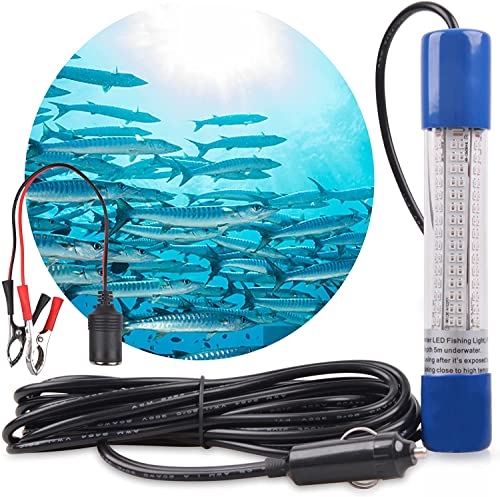 ホワイト 【広電圧駆動】：この水中集魚灯は広電圧駆動搭載だから、12v 24v兼用で、電圧の違いを気をつける必要がなく、正極負極関係なく使い放題です！定電流駆動で、LEDの長寿命と安定で均一な高輝度が