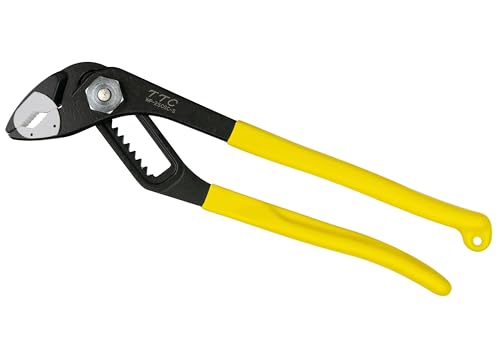「キズつけない」「ガッチリ掴む」 ウォーターポンププライヤー 250mm 「キズつけない! 」ソフトなくわえ部! くわえ部に樹脂を採用している為、傷つきやすい物を扱う作業に適しています。 プラスチック