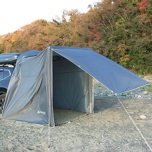 品番：EA314／Terzoエアフレーム カーサイドタープ 収納バッグサイズ：D450mm*W300mm*H250mm／重量：約5.5*（梱包サイズ：D240mm*W420mm*H280mm） 素材：