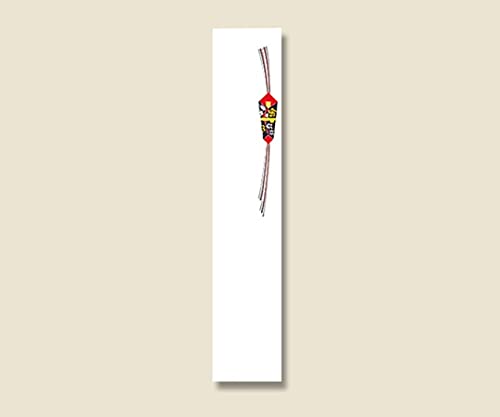 のし紙の略式として使用されます。 100枚入り サイズ：55*270mm 入り数：100枚/外袋