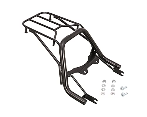 適合車種 モンキー125: JB02全車種/JB03全車種/JB05全車種 スチール製 キャリアー寸法: 幅200mm*長さ230mm 最大積載量: 7.0kg以下 市販リヤボックス装着可 (ボックス