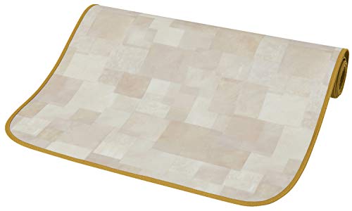 ランダムストーン 【サイズ】60cm*250cm 巾：ゆったり大判サイズ*長さ：システムキッチンぴったりサイズ*br*【全厚】1.8mm(ヘム部分約4mm) 【素材】(表)塩化ビニール (裏)塩ビ発泡