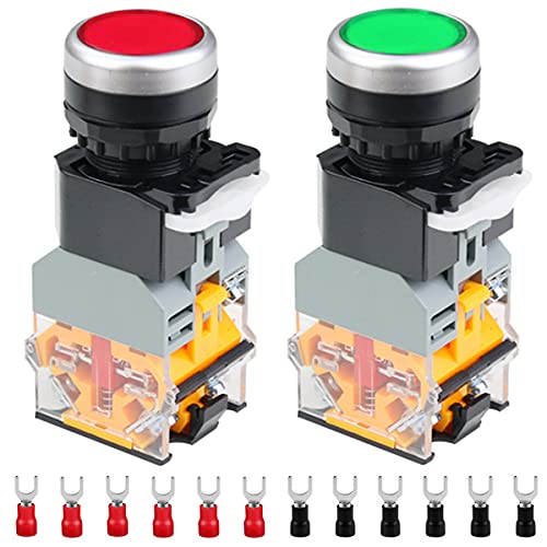 *【パラメーター】定格電圧：220V。 レート電流: 10A; カラー：レッド/ブルー/グリーン/ホワイト/イエロー; 電気的寿命：30万回 *【素材】難燃性素材で作られており、安全で耐久性があり、配
