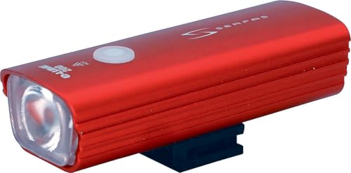最大200ルーメンの明るさとIPX4レベル防水仕様のヘッドライト。 丈夫なアルミニウム製ボディ。改良された新しいプラスチックバンドの取付ブラケット付属。 日本向けに設計された高品質ICボード採用。 3