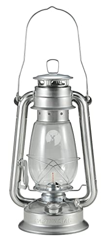 シルバー 大 製品サイズ:(約)幅170*奥行140*高さ305mm(本体のみ)、製品重量:(約)490g、芯の長さ:140mm 適正容量:(約)300ml、使用燃料:白灯油、ランタン用パラフィンオイ