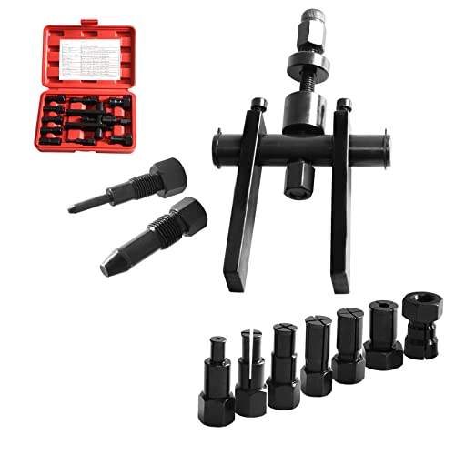 【ベアリングの内径】：8-11mm 10-13mm 12-15mm 15-17mm 17-20mm 20-24mm 25-29mm。対象となるベアリングの内径にあったアタッチメントを選ぶだけ。サイズも
