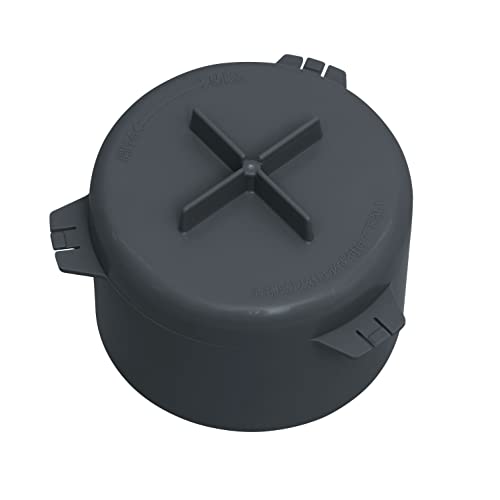 2.ダークグレー 製品サイズ / 直径9.7*高さ7.5cm(つまみ部1cm含む) 材質 / 本体：ポリプロピレン(抗菌剤・防汚剤入り) 原産国 / 日本 既設のものの形状・サイズを必ずご確認ください