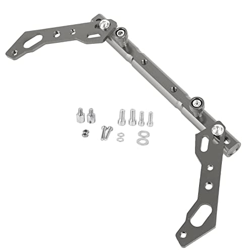 チタン 適用車種： オートバイ用 ユニバーサルフィット（サイズをチェックしてフィットを決定してください） 調整可能：最大：430mm 高品質のCNCアルミニウム合金製で、耐久性があります。 プラグアン