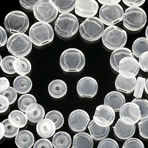 イヤリング用シリコンカバーの60個大量セットです。形・サイズの違いの3種類で、小さなサイズから大きなサイズまで、様々なタイプのイヤリング（クリップ式・ネジ式・コンバーターなど）に適応します。 素材：樹