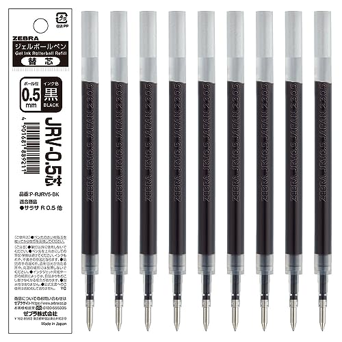 【サラサR】濃く書けるサラサ 【替芯インク種類】0.4/黒、青、赤、オレンジ 0.5/黒、青、赤 【特長】濃く書けてノートがきれいに見やすく仕上がる 【インク】水性染料 【本体サイズ】最大軸径11*1