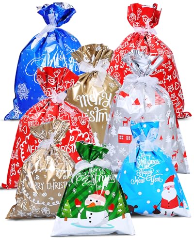 【豊富な20枚セット】24x32cm6枚、29x43cm6枚、39x51cm4枚、44x60cm4枚。素材：プラスチック。付属品：20本リボン付き。いろいろなサイズを持っていることで、さまざまなラッピ