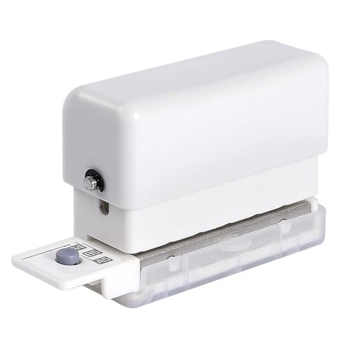 白色 【A4/B5/A5ペーパーに対応可能】A4（30穴）/A5（20穴）/B5（26穴）3種類の紙に同時に対応できる穴あけパンチが新登場。使いやすくて、学生でも手軽に使えます。1度に6つ穴をあけられ