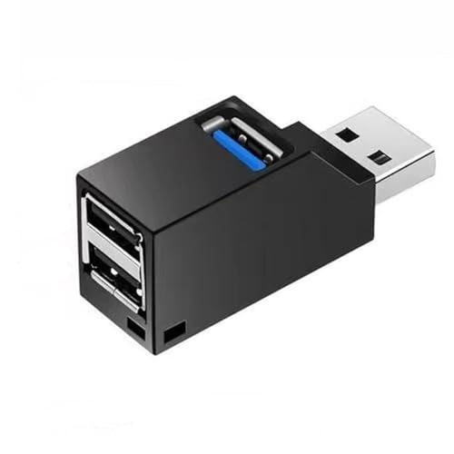 1；【3ポート拡張】USB 3.0ポートx 1、USB 2.0ポートx 2。ノートパソコンまたはデスクトップパソコンで最大1つのUSB-Aポートを使用して3つのポートに接続できます。 2；【製品サイズ
